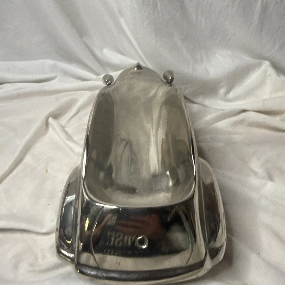 Vintage Godinger Silver Plated Art Deco Car Wine Booze Bottle Holder Caddy Bar